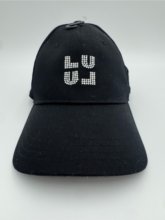 lululemon athletica Black Rhinestone Logo Baseball Hat